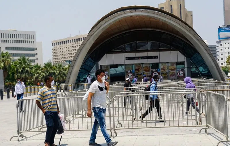 Urban Metro Station in Deira
